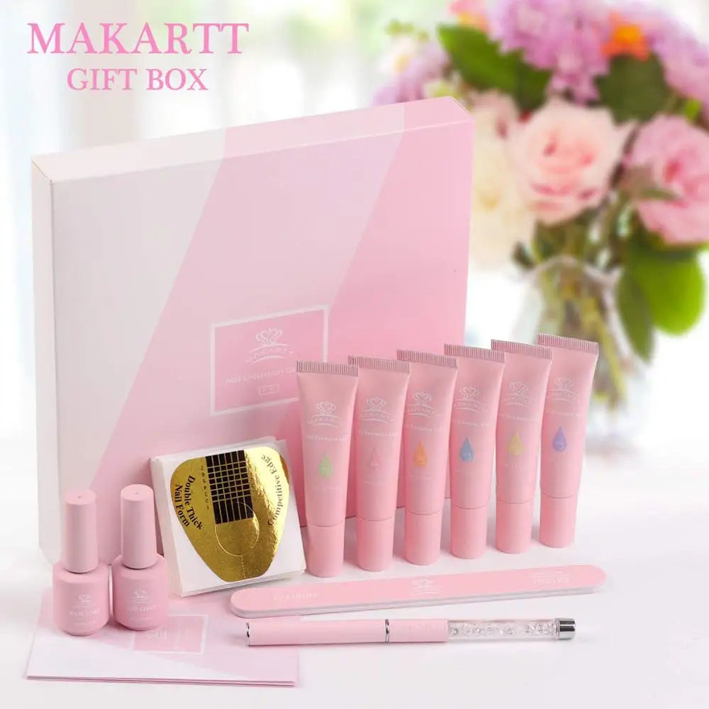 Makartt Poly Nail Extension Gel Kit All-in-One Starter Kit