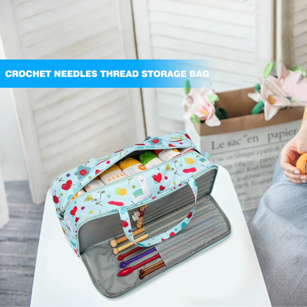 Practical Multi-functional Durable Crochet Hooks Thread Yarn Organizer Holder