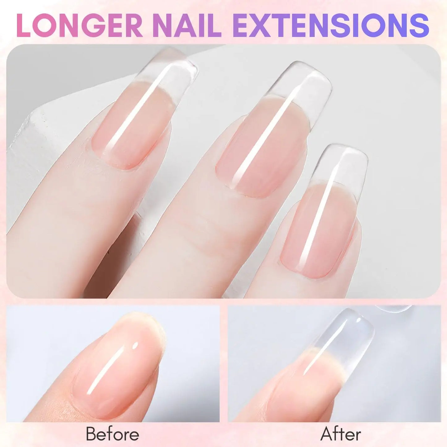 Poly Nail Extension Gel Kit 15ML