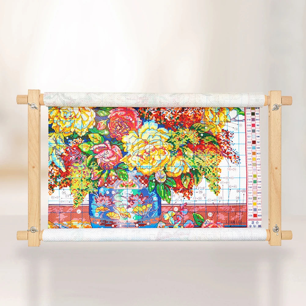 Scroll Wood Needlework Frame