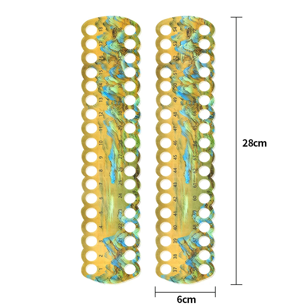 2pcs, 36-Hole Embroidery Thread Organizer