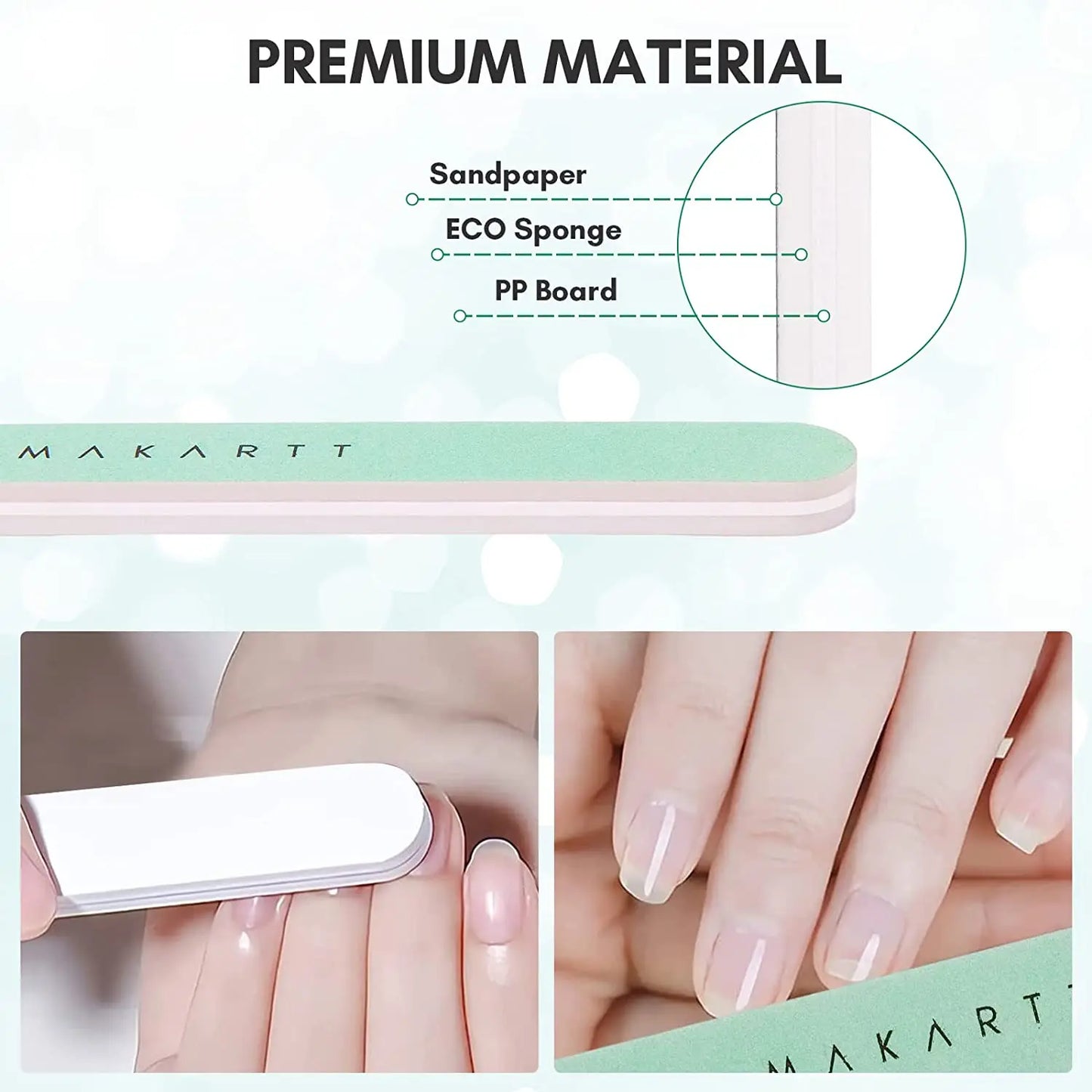 Fine Nail Buffer Block Shiny Nails