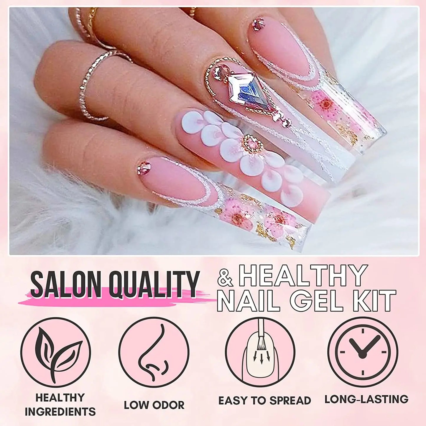 Poly Nail Extension Gel Kit