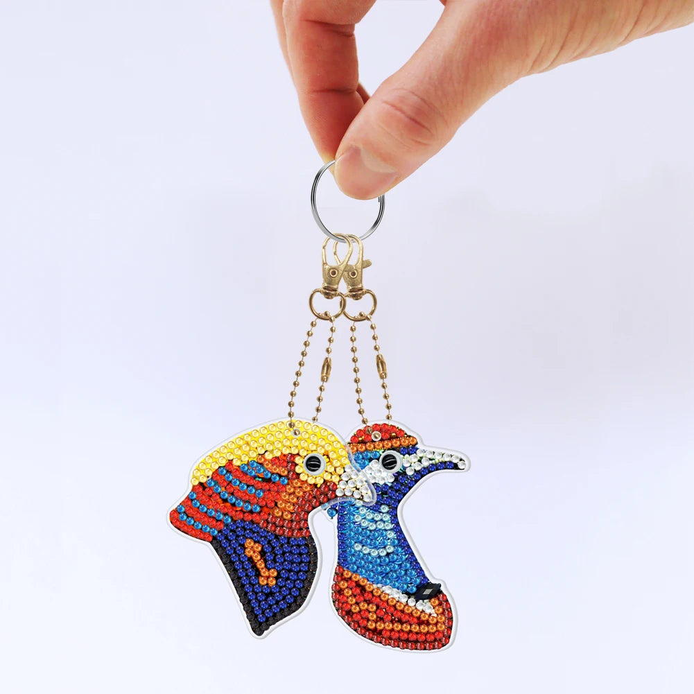 5D Diamond Painting Keychain