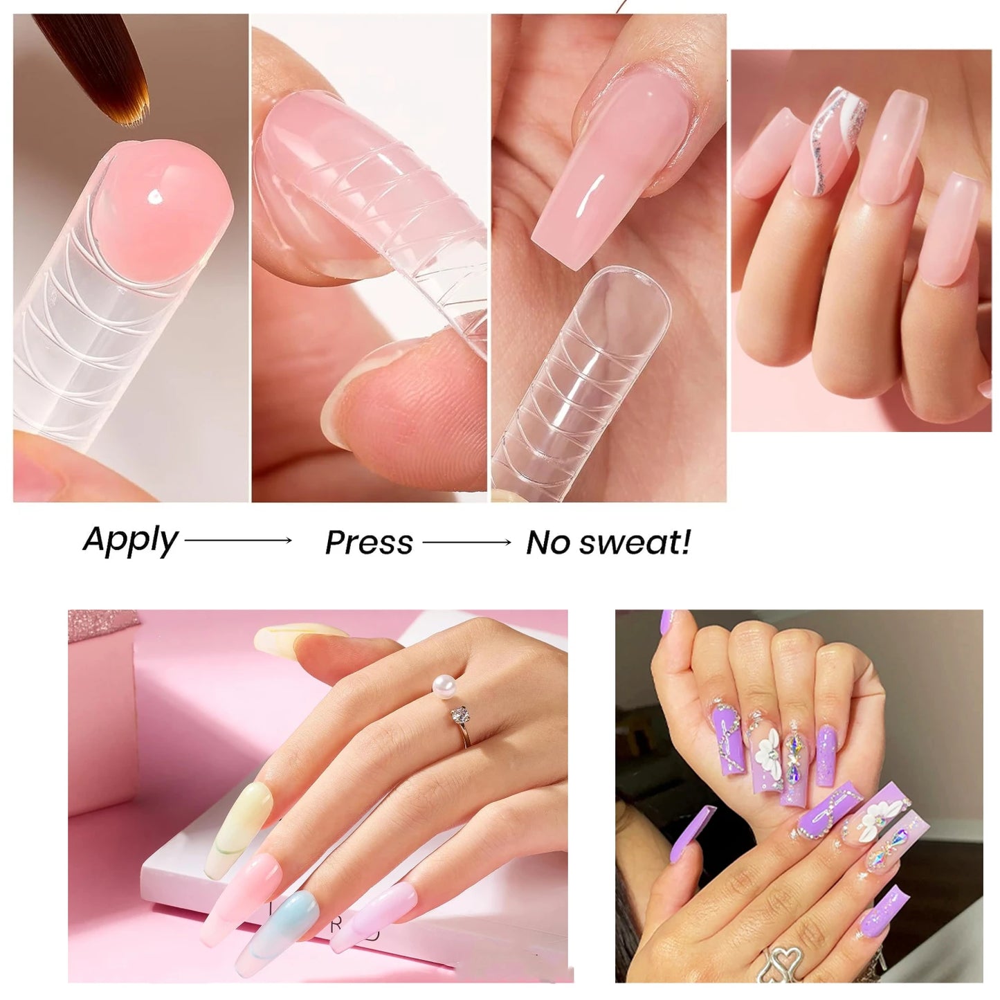 Poly Nail Extension Gel Kit 15ML